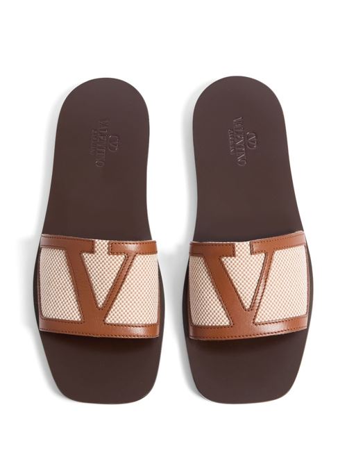 Sandali slides VLogo Signature VALENTINO GARAVANI | 6Y2S0J72JHBZS5